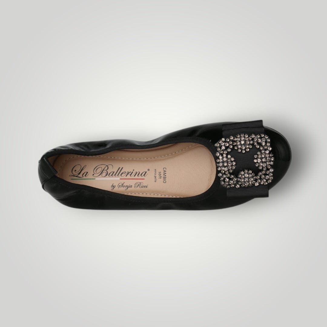 SCHNALLE CAMBIO LINA NERO - La Ballerina