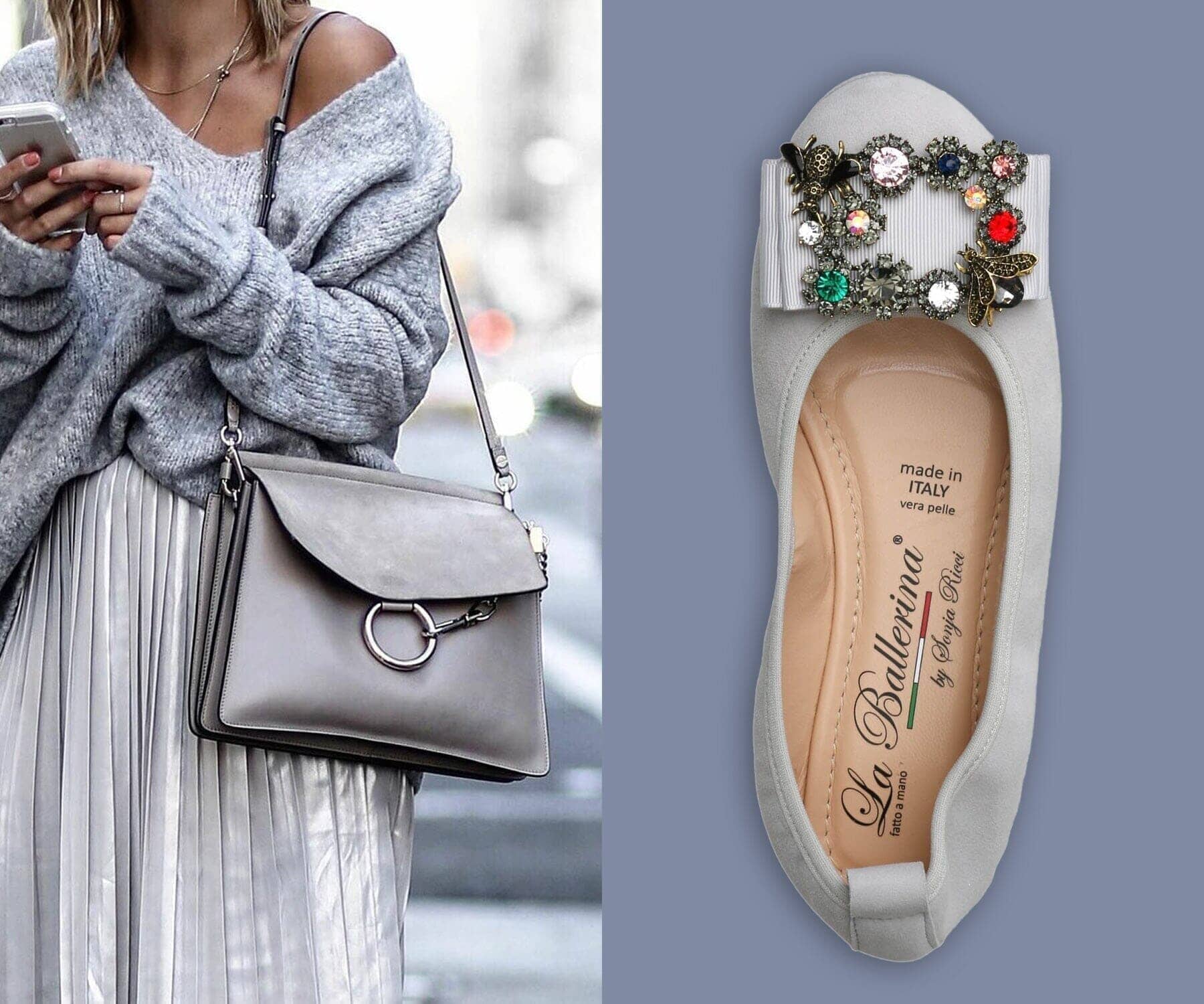 SCHNALLE CAMBIO GIORGIA MULTICOLOR - La Ballerina