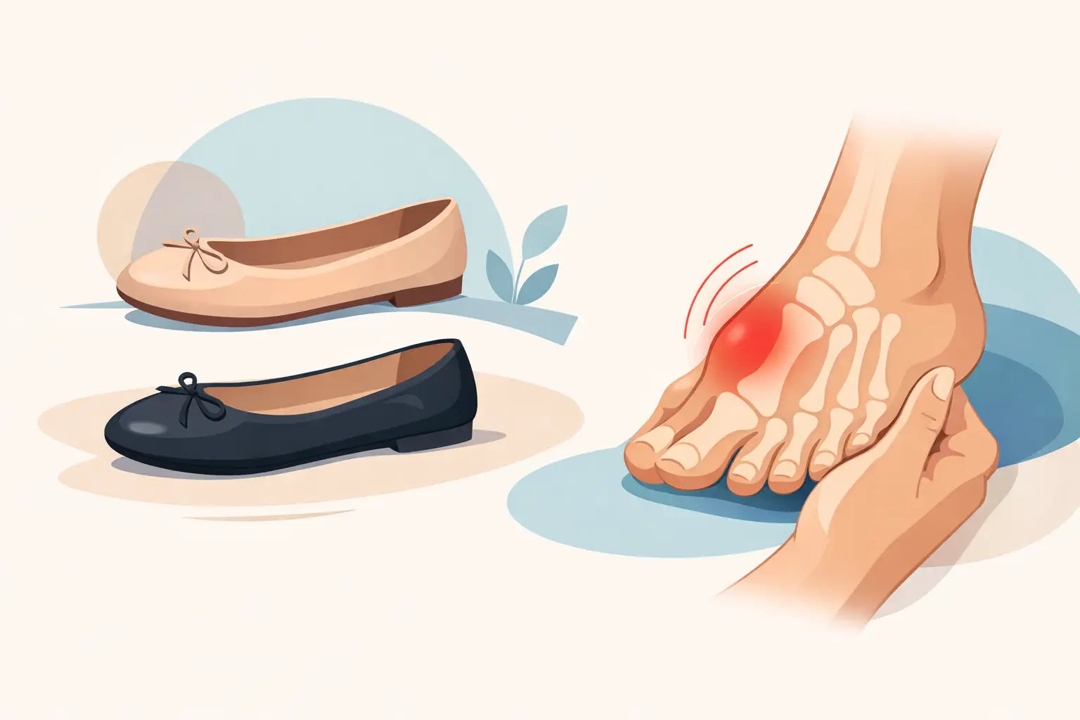 Welche Ballerinas bei Hallux valgus?