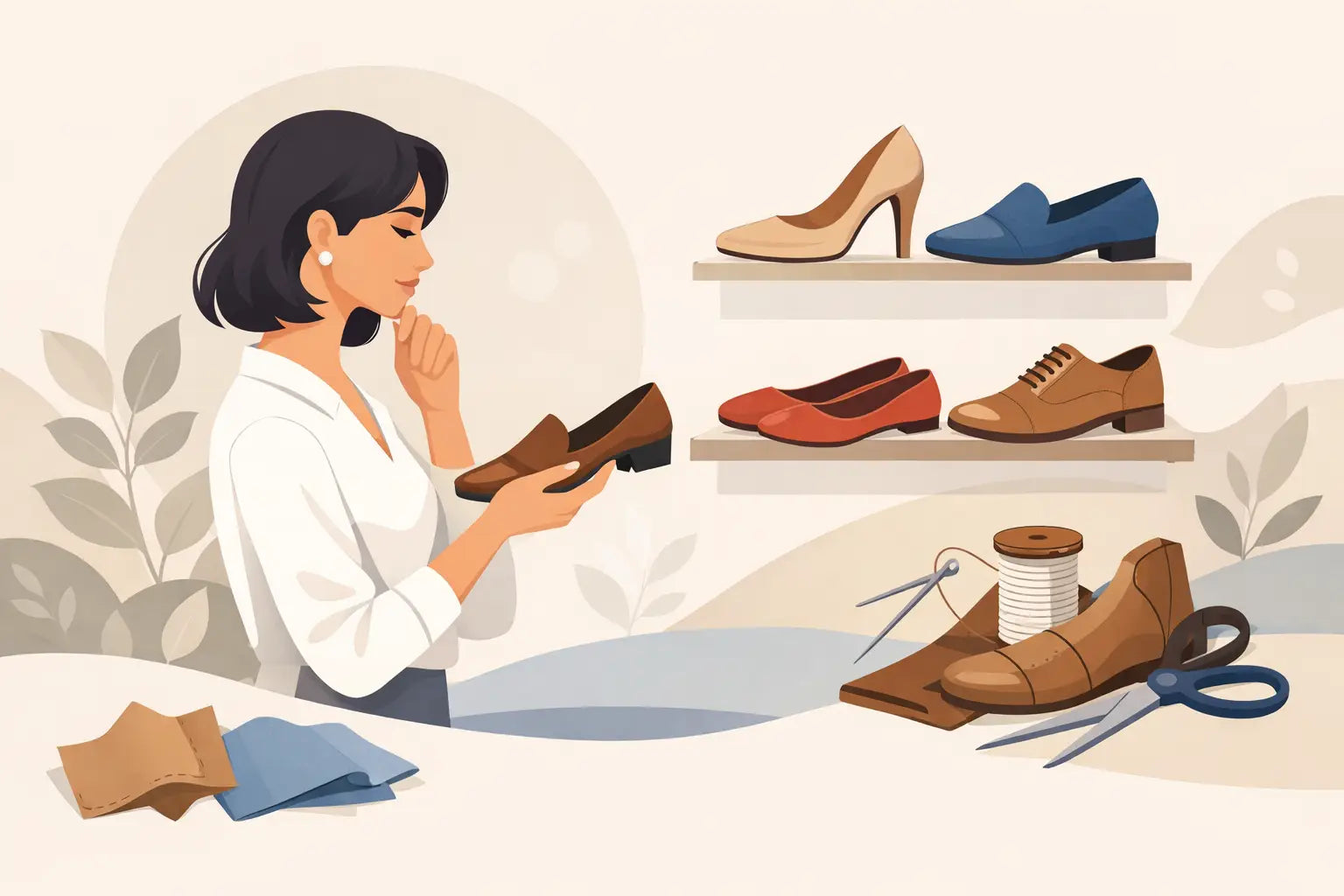 Handgefertigte Schuhe für Damen wählen