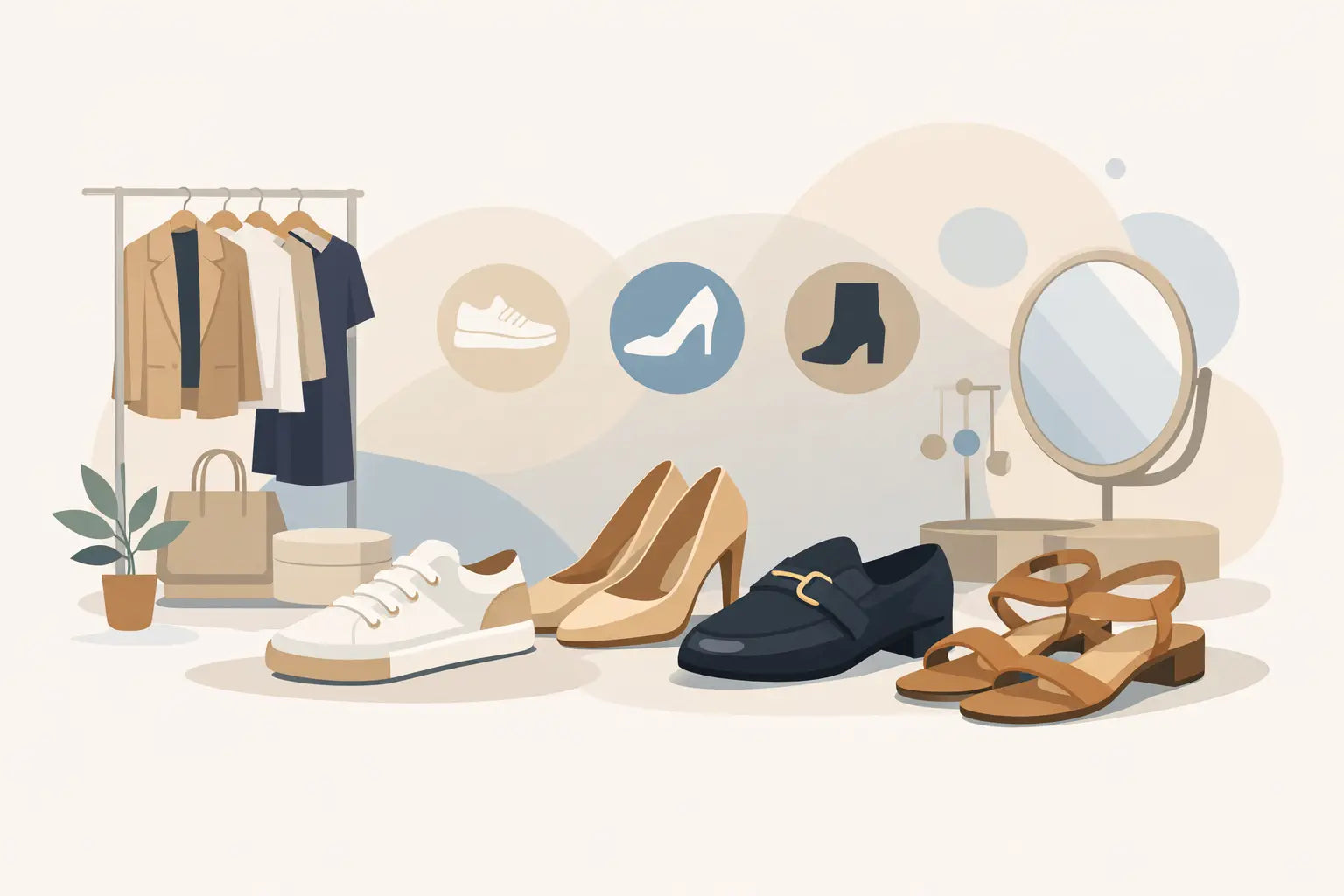 Capsule Wardrobe Schuhe Damen richtig wählen