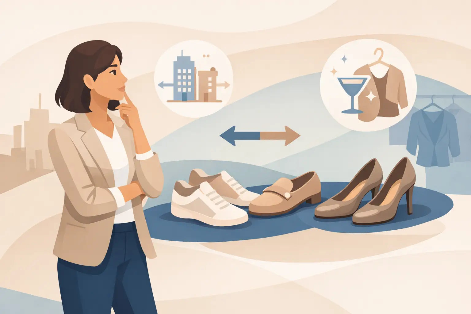 Schuhe für Smart Casual Damen richtig wählen