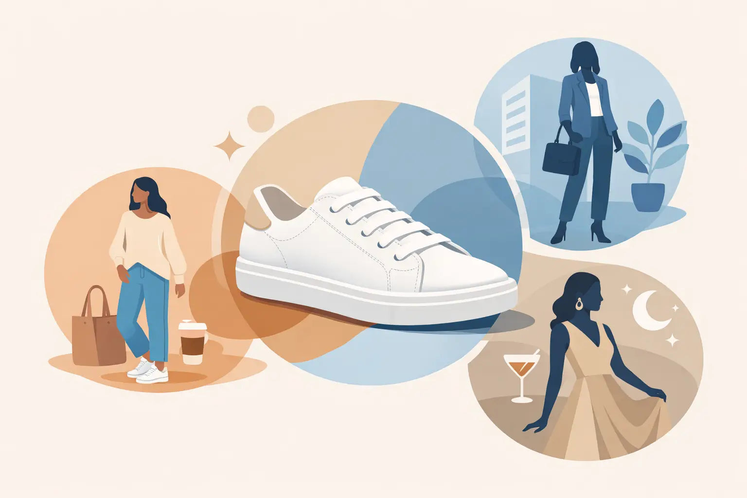 Ein Schuh, mehrere Looks für Damen