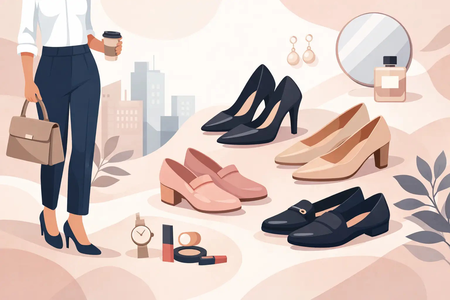 Schuhe für feminine Business Looks wählen