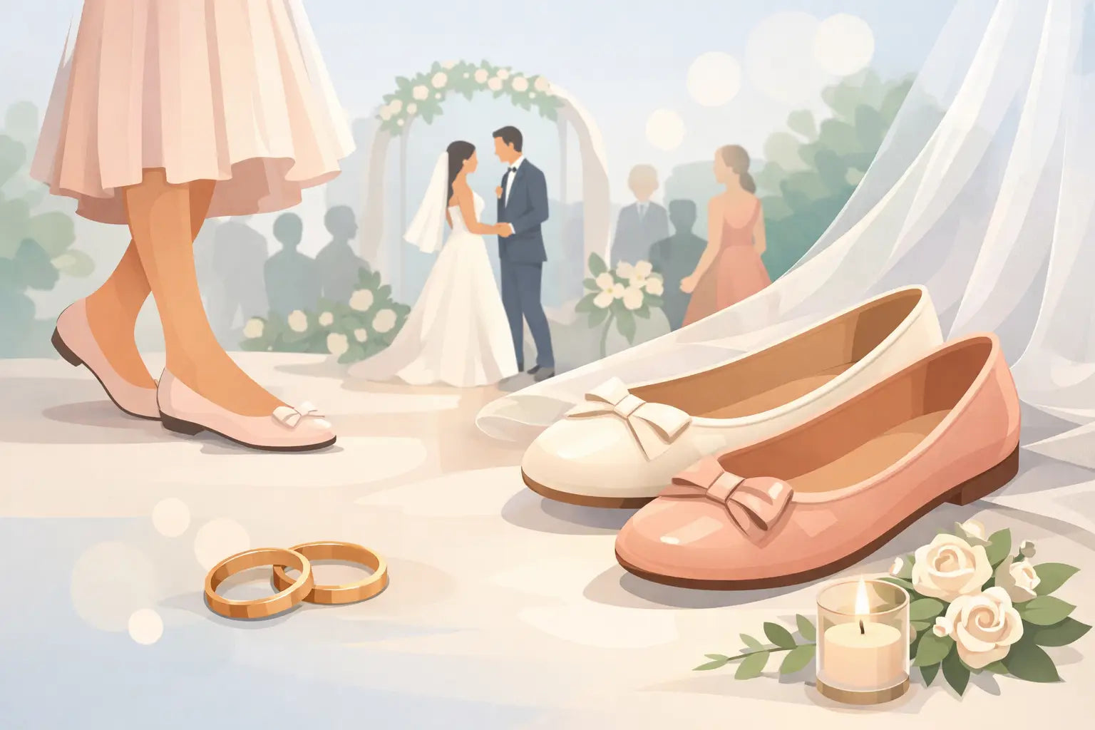 Ballerinas für Hochzeit Gäste stilvoll wählen
