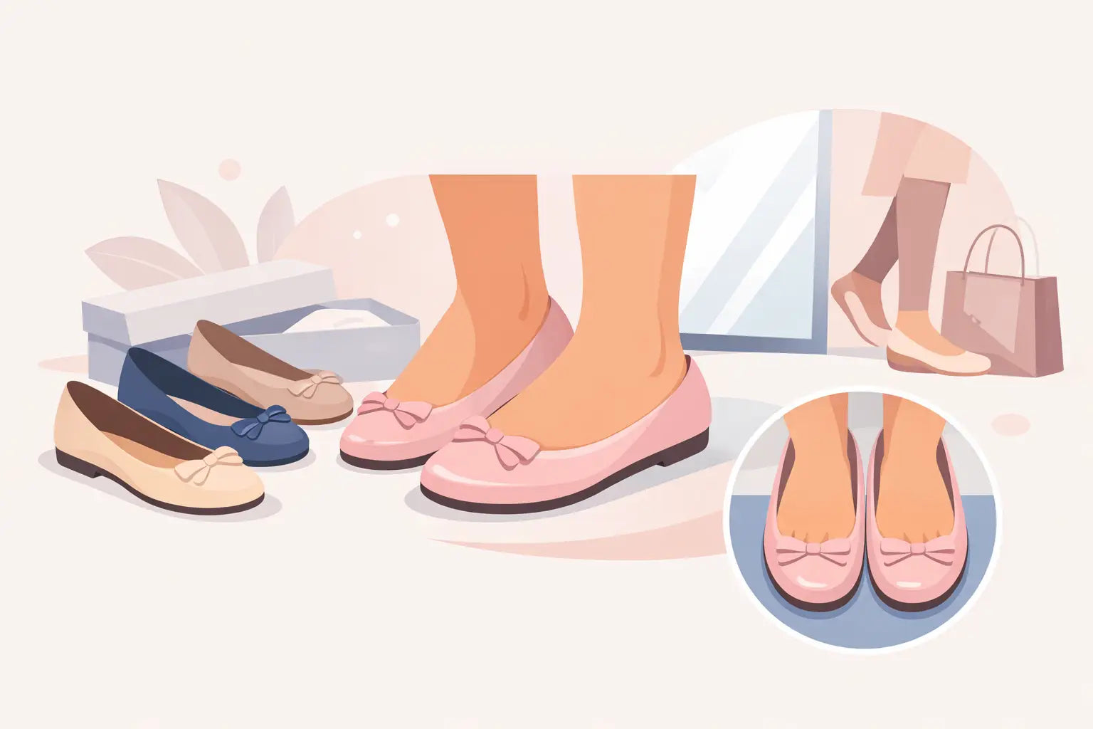 Ballerinas für breite Füße Damen kaufen