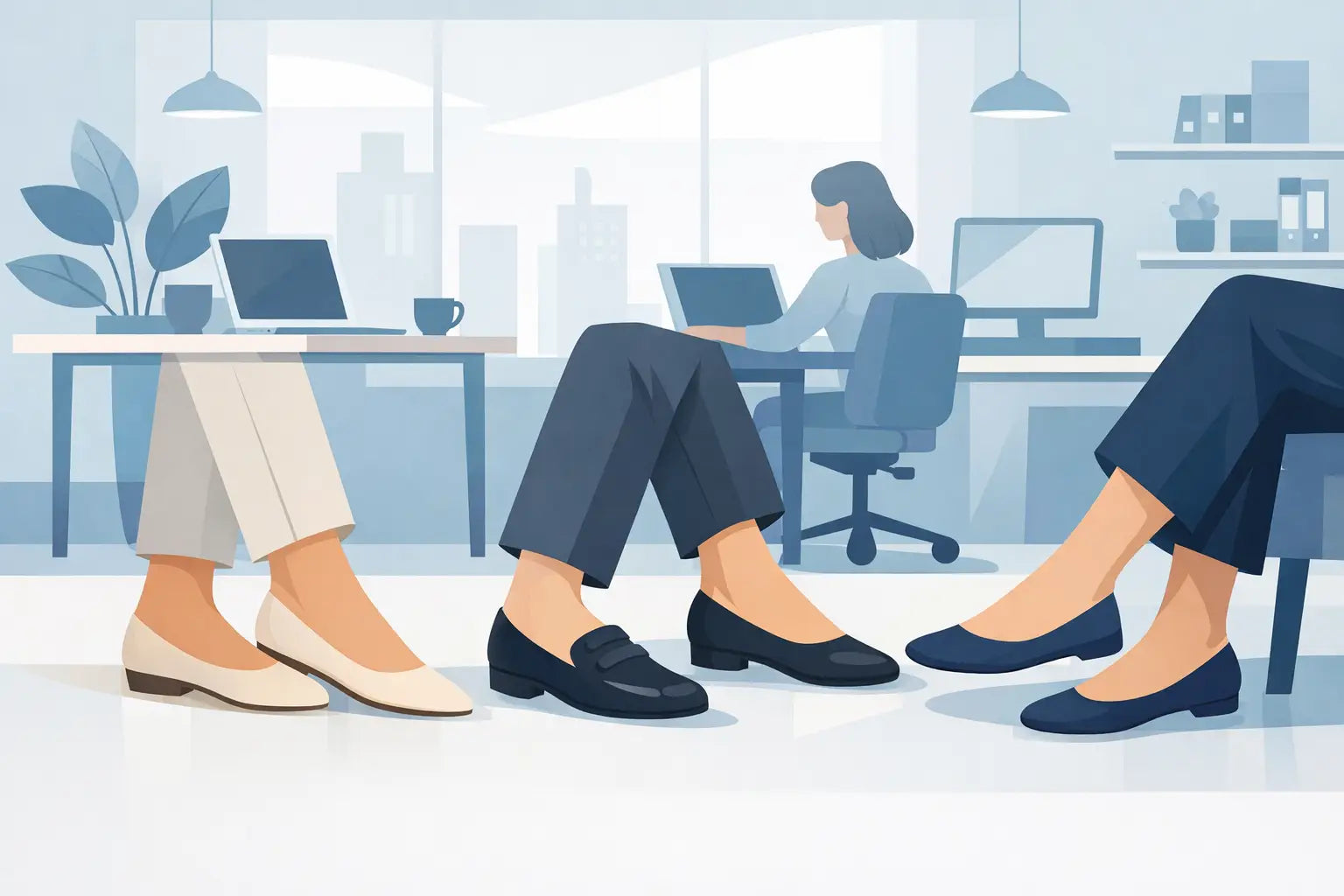 Die besten flachen Schuhe fürs Büro
