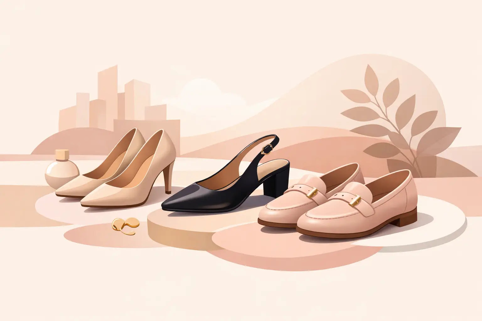 Komfortable elegante Schuhe für Damen