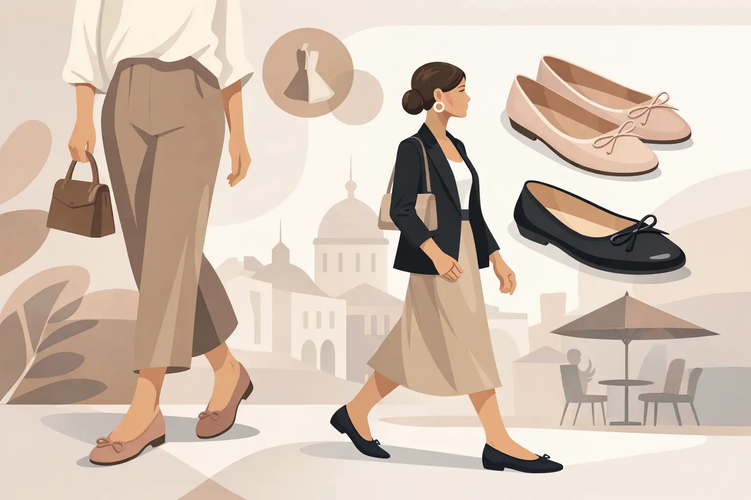 Ballerina Trends 2026 Damen stilvoll tragen