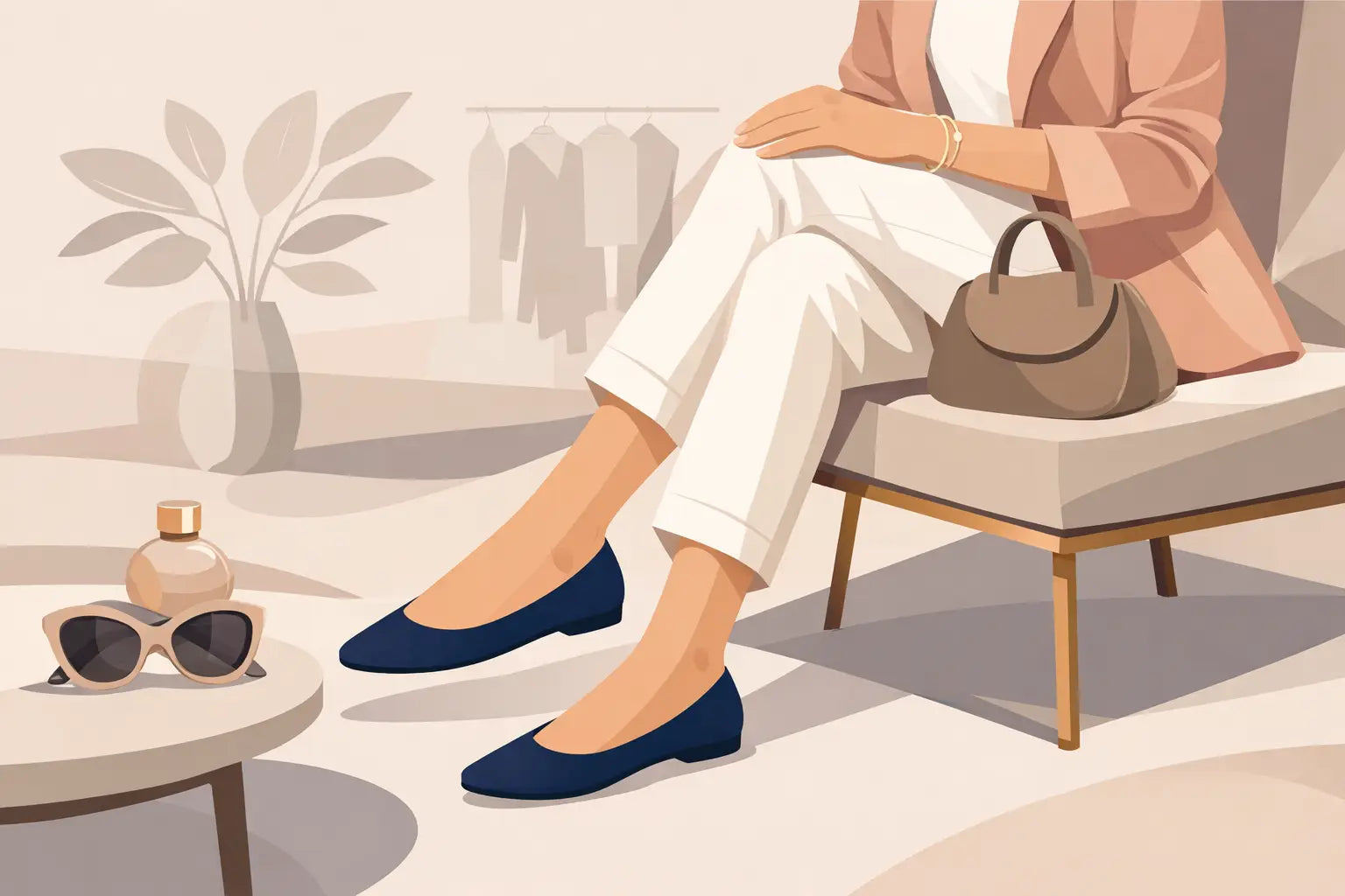 Velours Ballerinas Damen – weich, elegant und vielseitig kombinieren