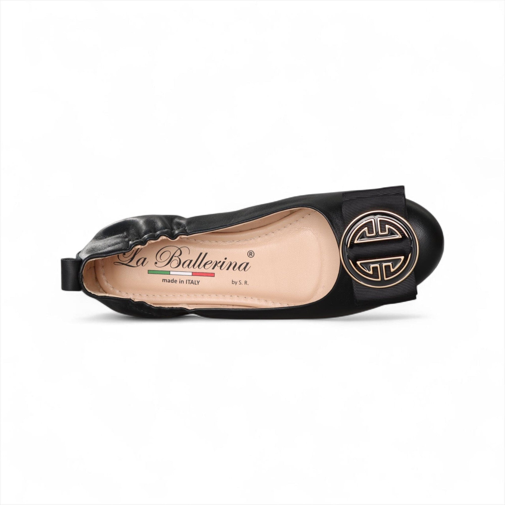 01 SOFT 💕 LA BALLERINA CAMBIO NAPPA SCHWARZ - La Ballerina