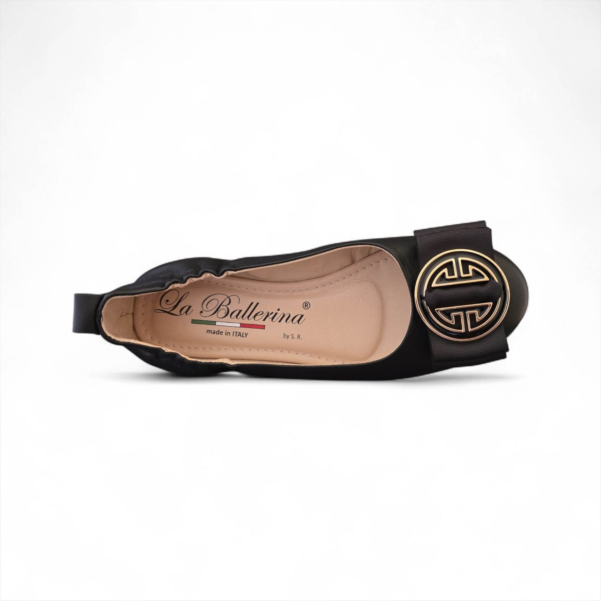 01 LA BALLERINA CAMBIO SOFT NAPPA SCHWARZ RAMONA ORO & LINDA C ORO - La Ballerina