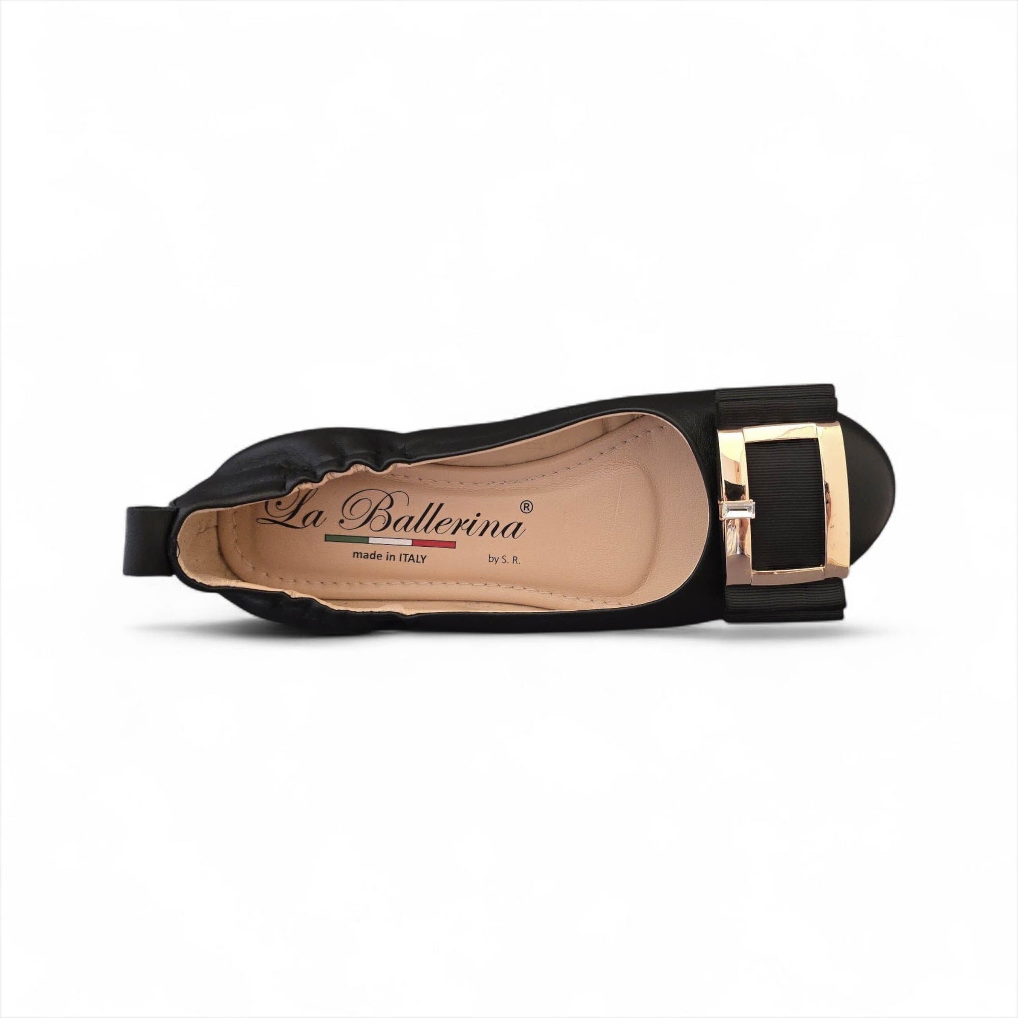 01 LA BALLERINA CAMBIO SOFT NAPPA SCHWARZ RAMONA ORO & LINDA C ORO - La Ballerina