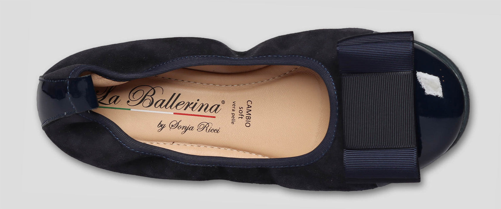 CAMOSCIO-VERNICE BLU - La Ballerina