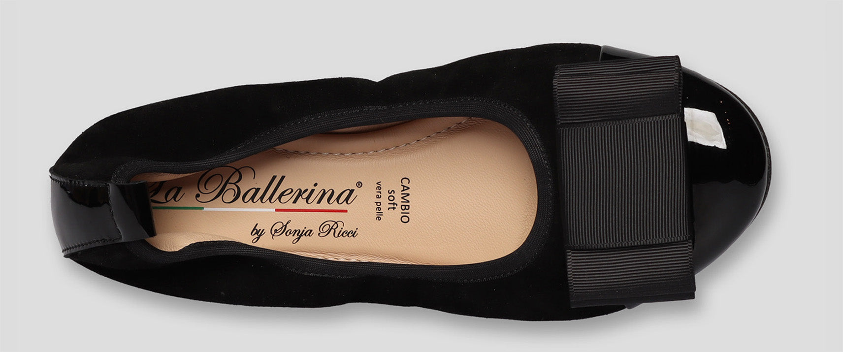 CAMOSCIO-VERNICE NERO - La Ballerina