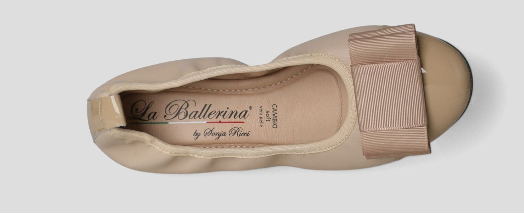 NAPPA-VERNICE BEIGE - La Ballerina