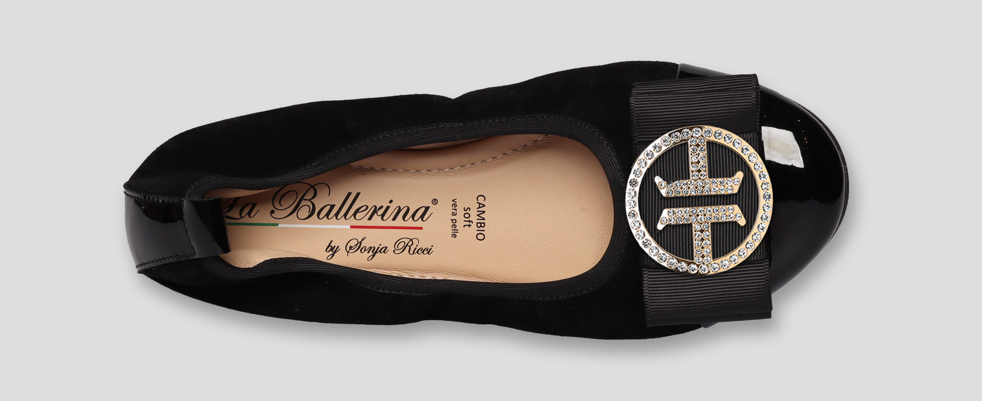 CAMOSCIO-VERNICE NERO - La Ballerina