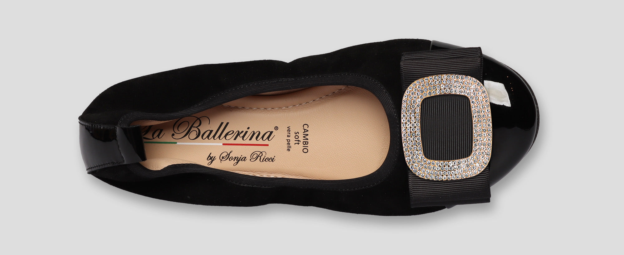 CAMOSCIO-VERNICE NERO - La Ballerina