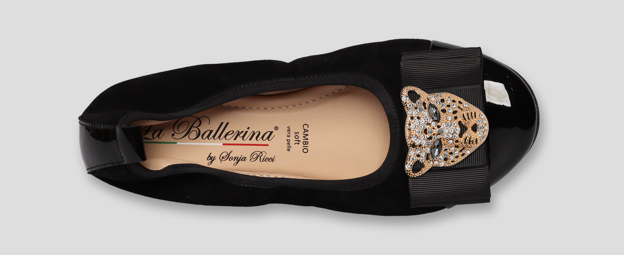 CAMOSCIO-VERNICE NERO - La Ballerina