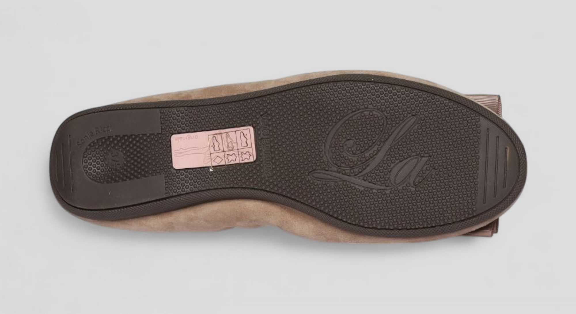 14W💕 La Ballerina  CAMBIO – Latte-beige Damen-Ballerinas aus Veloursleder, warmgefüttert für den Winter