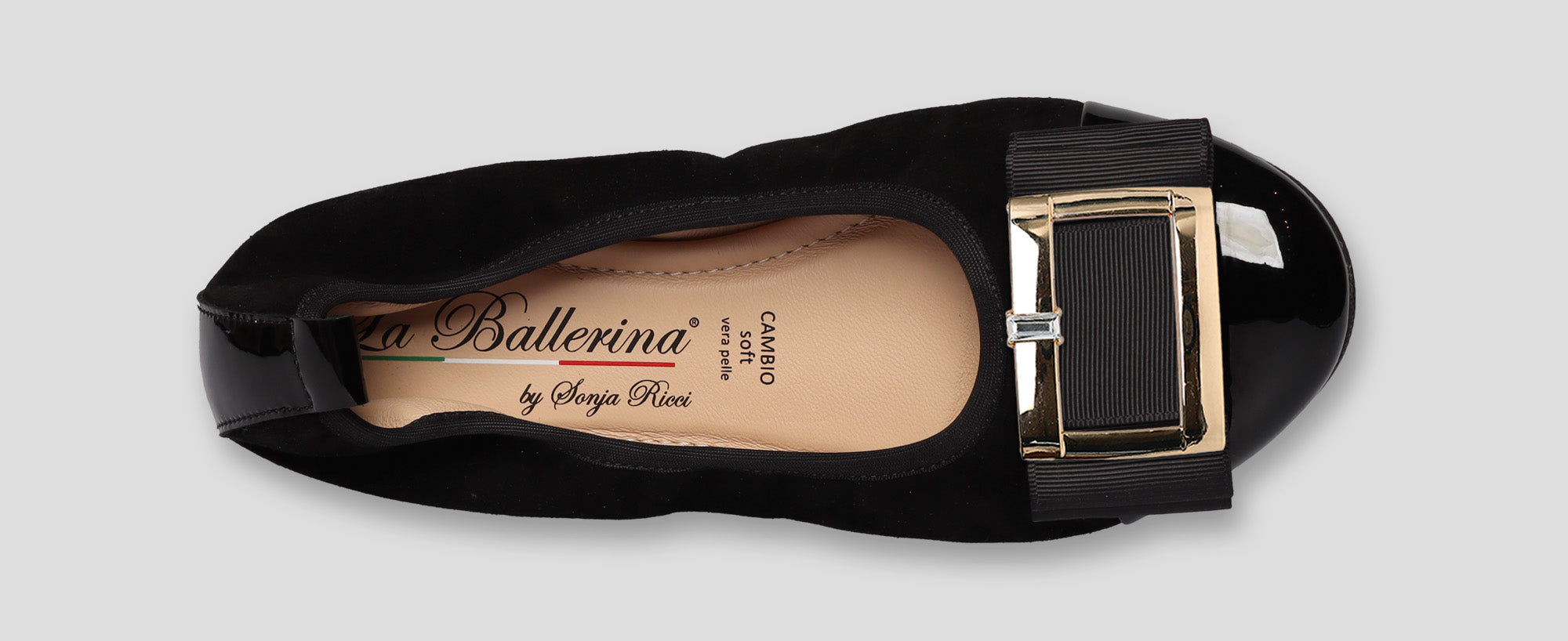 CAMOSCIO-VERNICE NERO - La Ballerina