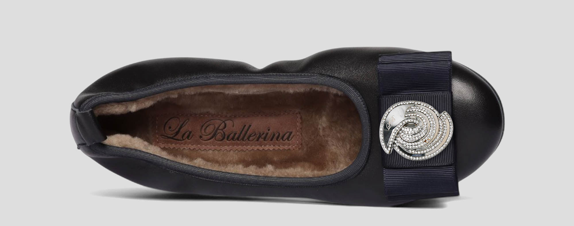 10W💕La Ballerina CAMBIO Warmgefüttert Nappa blau - La Ballerina