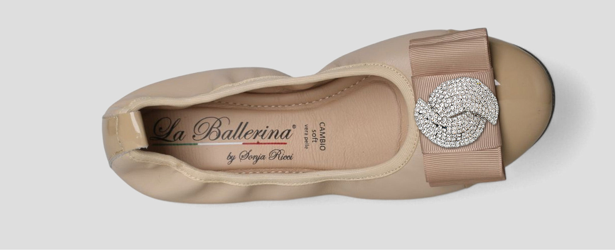 NAPPA-VERNICE BEIGE - La Ballerina