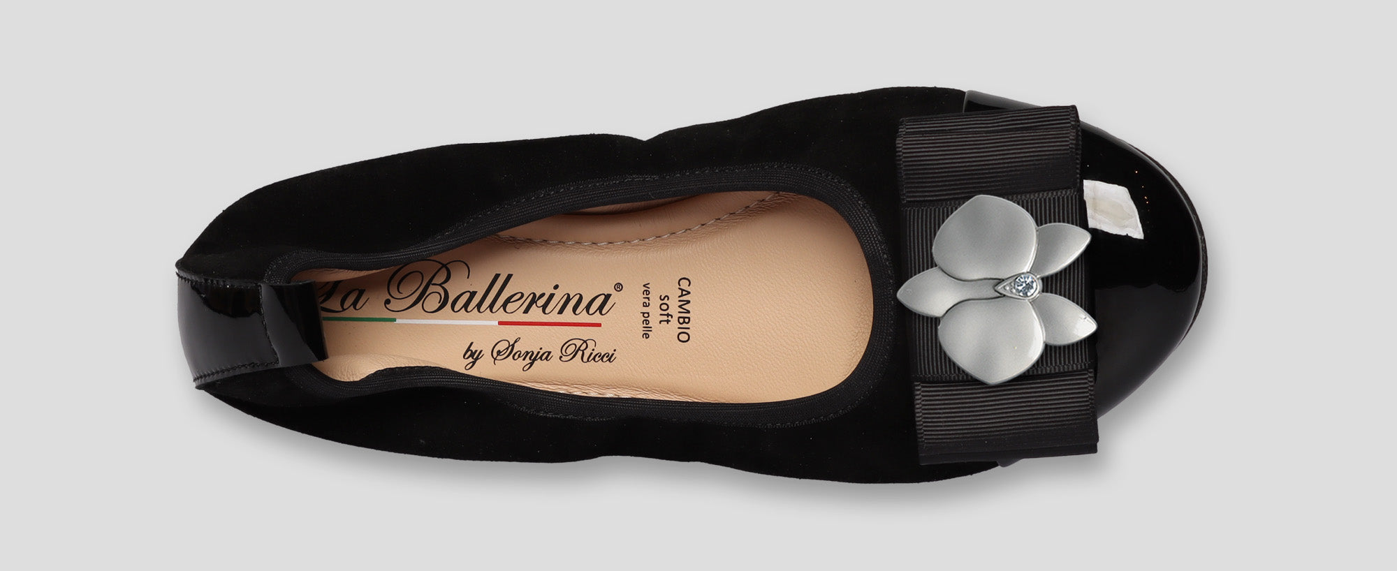 CAMOSCIO-VERNICE NERO - La Ballerina