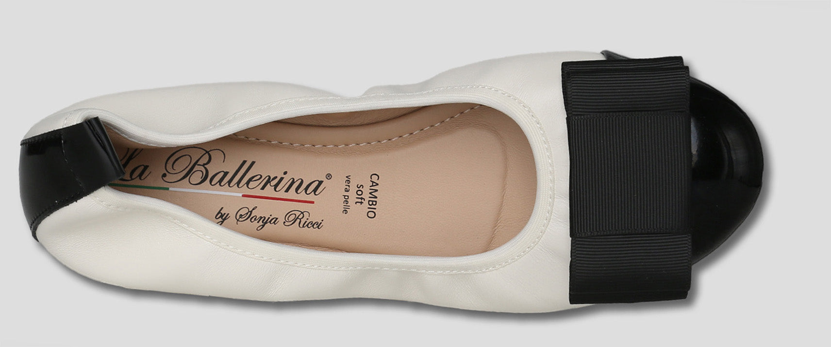 NAPPA-VERNICE BIANCO-NERO - La Ballerina