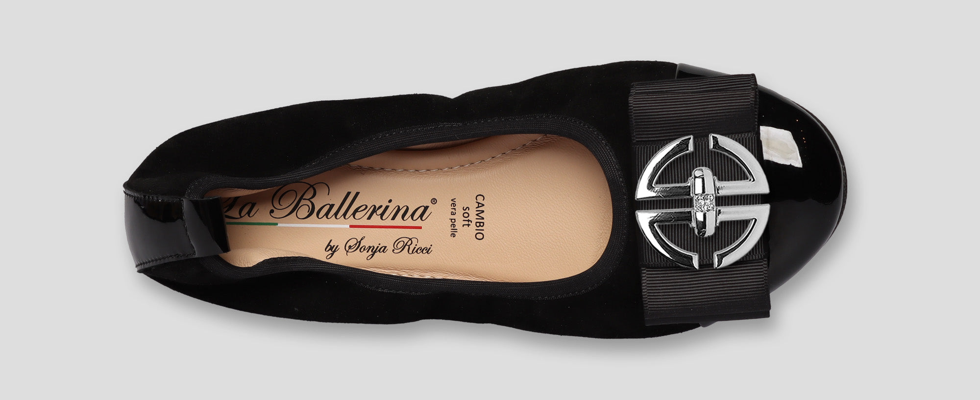 CAMOSCIO-VERNICE NERO - La Ballerina