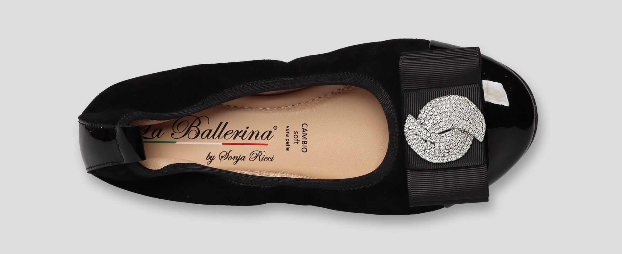 CAMOSCIO-VERNICE NERO - La Ballerina