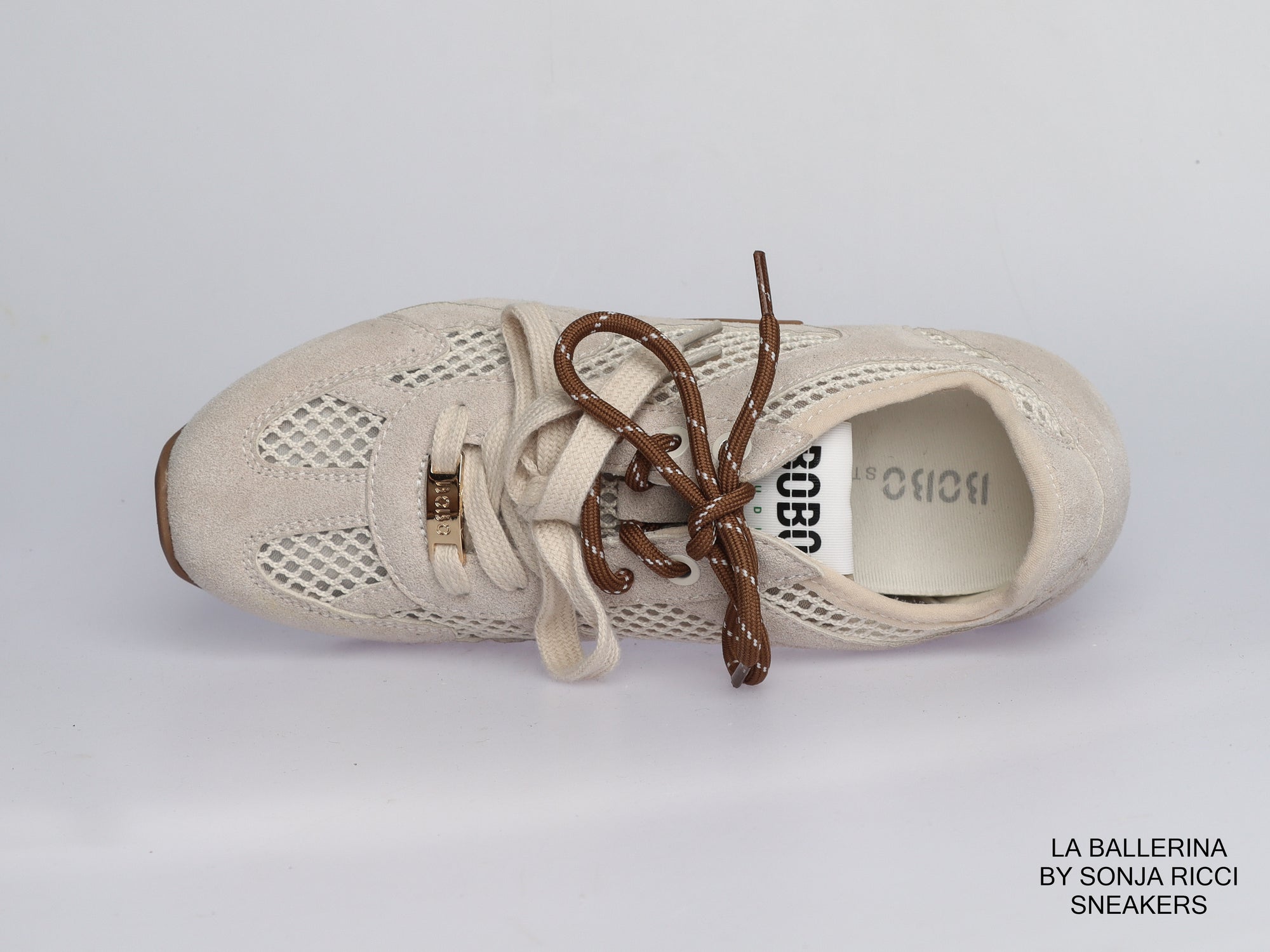 LA BALLERINA SNEAKERS w56639-beige - La Ballerina
