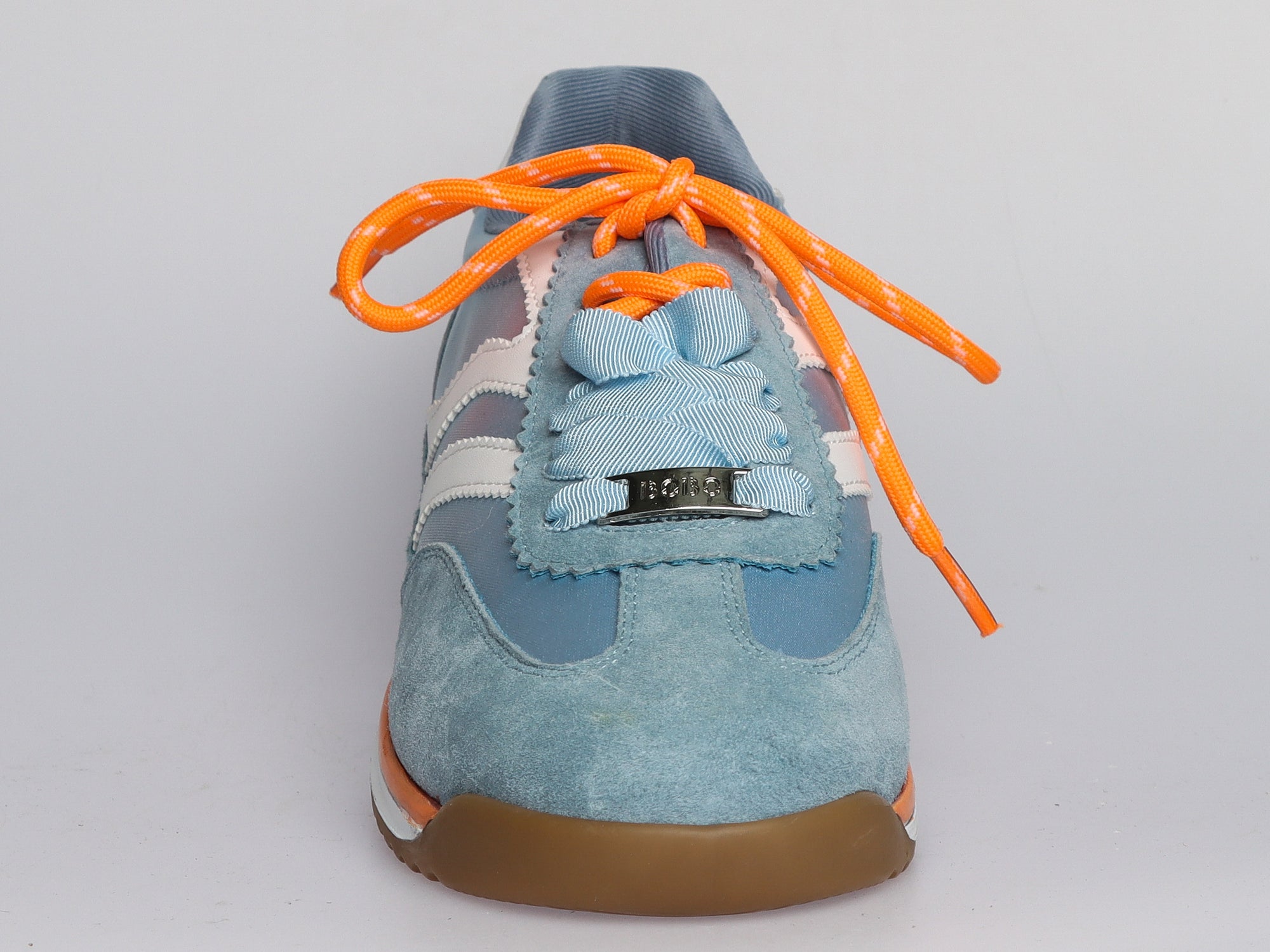 LA BALLERINA Damen Sneaker aus Veloursleder Hellblau | Art. 2559191-6 - La Ballerina
