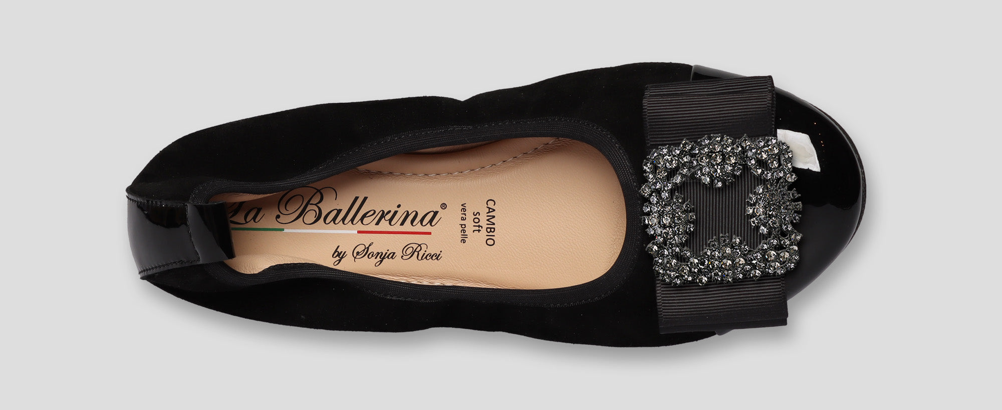 CAMOSCIO-VERNICE NERO - La Ballerina