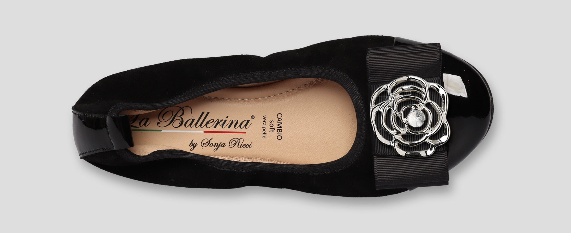 CAMOSCIO-VERNICE NERO - La Ballerina