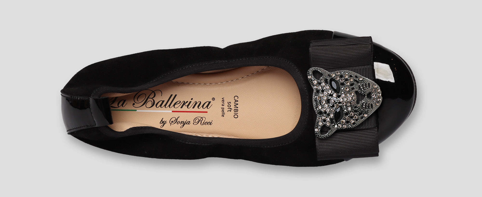 CAMOSCIO-VERNICE NERO - La Ballerina