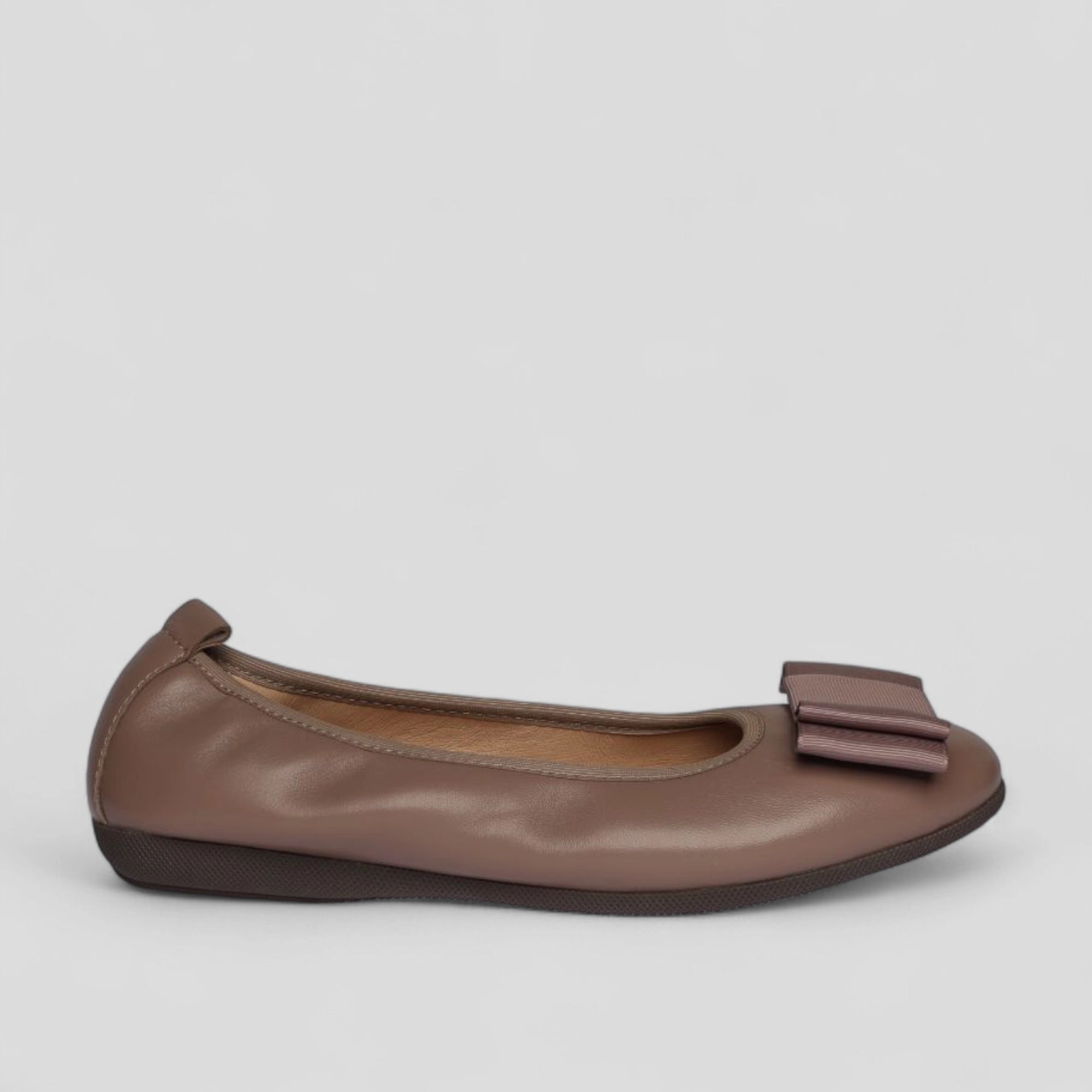 S55 💕 LA BALLERINA TOPFARBE LEDER-BALLERINAS MIT AUSTAUSCHBARER SCHNALLE - La Ballerina