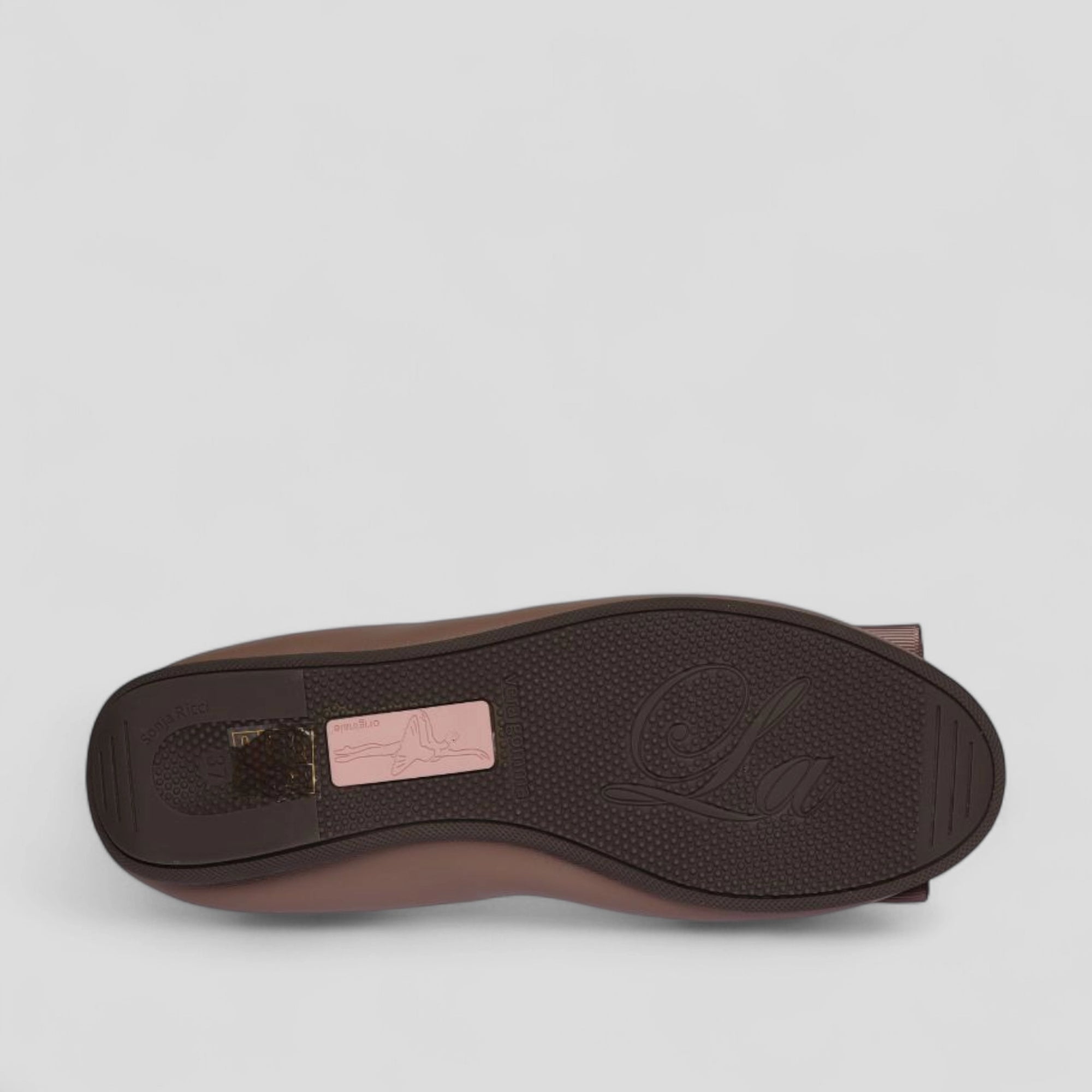 S55 💕 LA BALLERINA TOPFARBE LEDER-BALLERINAS MIT AUSTAUSCHBARER SCHNALLE - La Ballerina