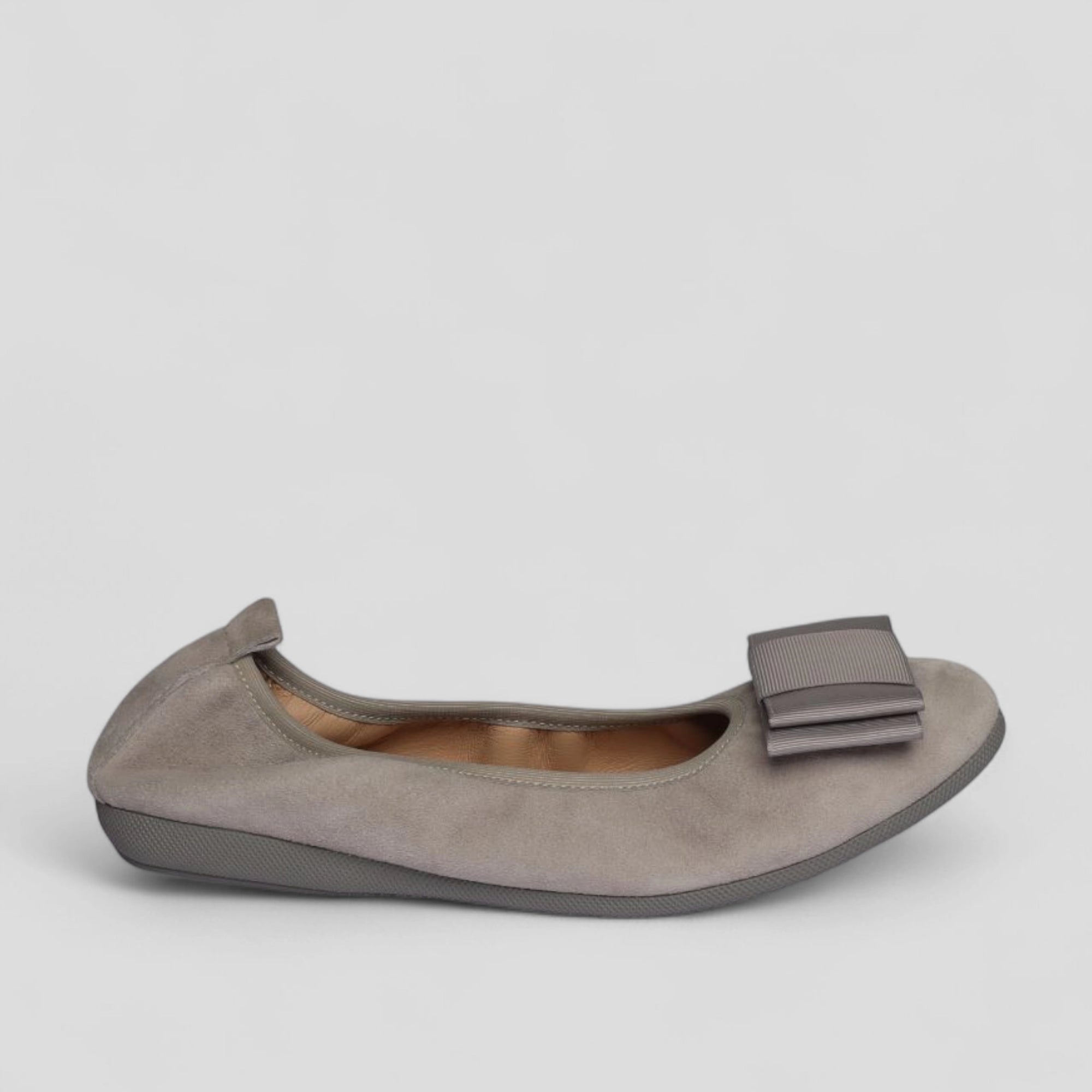 S60 💕LA BALLERINA CAMBIO VELOURSLEDER GRAU - La Ballerina