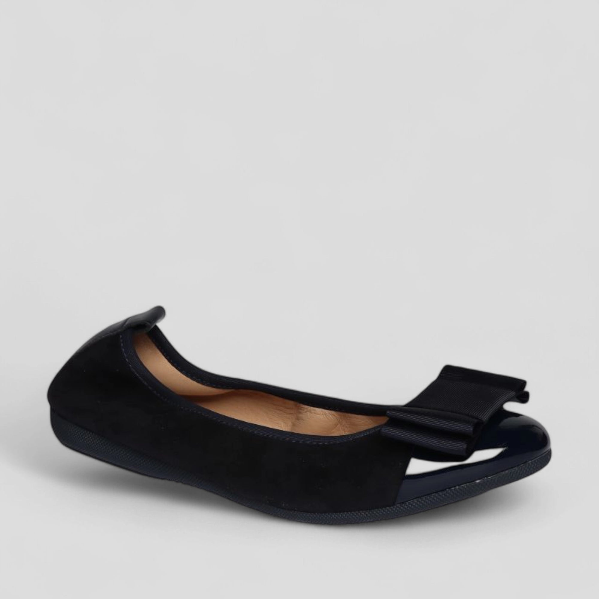 S76 💕La Ballerina cambio blau – elegante Leder-Ballerinas von Sonja Ricci - La Ballerina