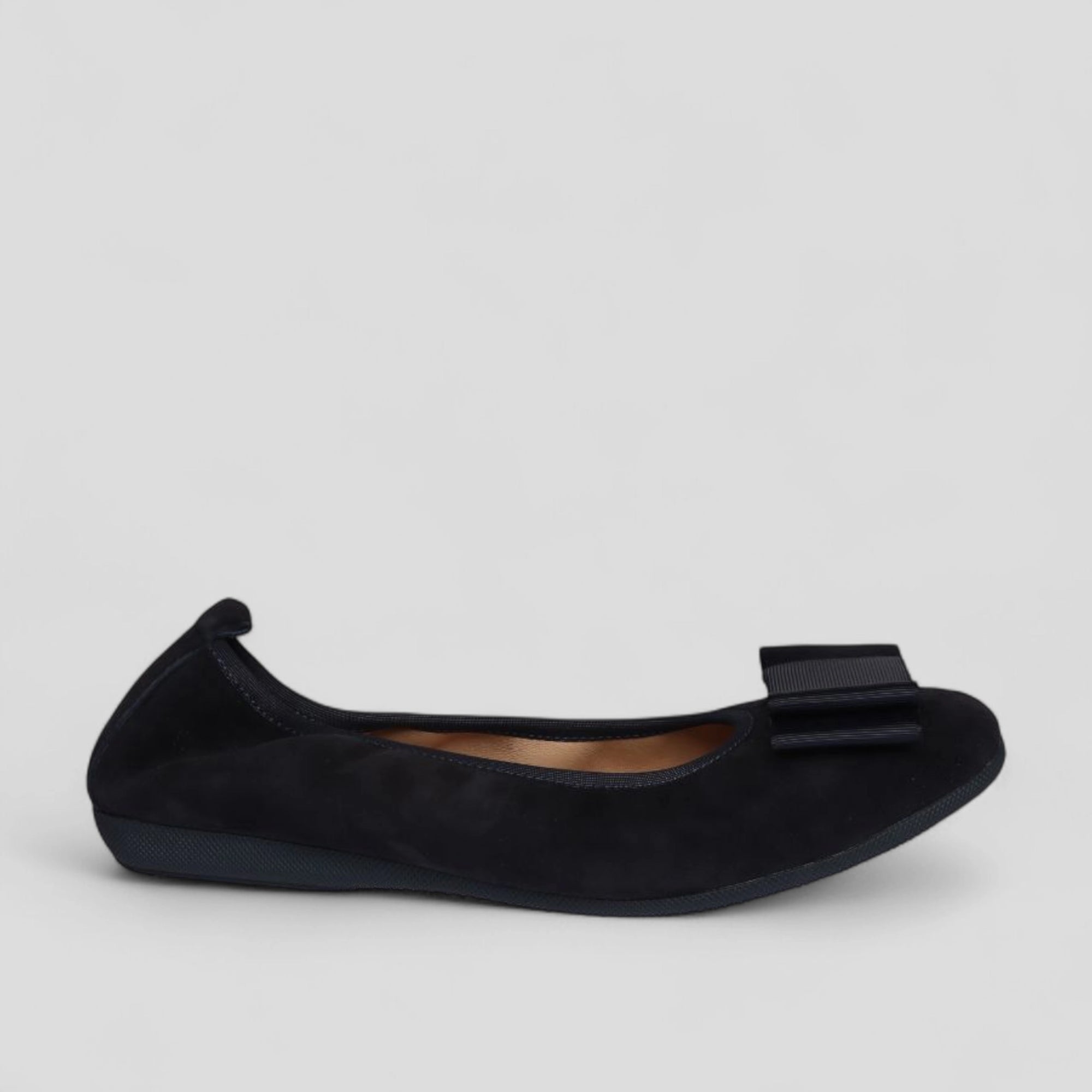 S15 💕 LA BALLERINA CAMBIO BALLERINAS VELOURSLEDER BLAU – ELEGANT & BEQUEM - La Ballerina