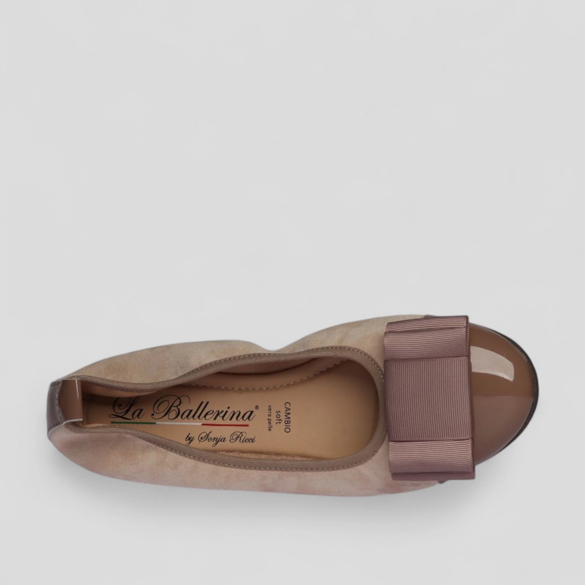 S75 💕LA BALLERINA CAMBIO TAUPE VON SONJA RICCI - La Ballerina