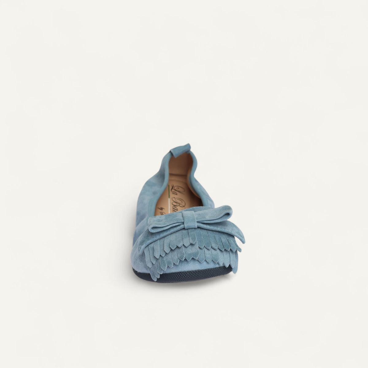 CAMBIO Damen-Ballerinas aus Veloursleder in Blau CAMBIO Ballerinas