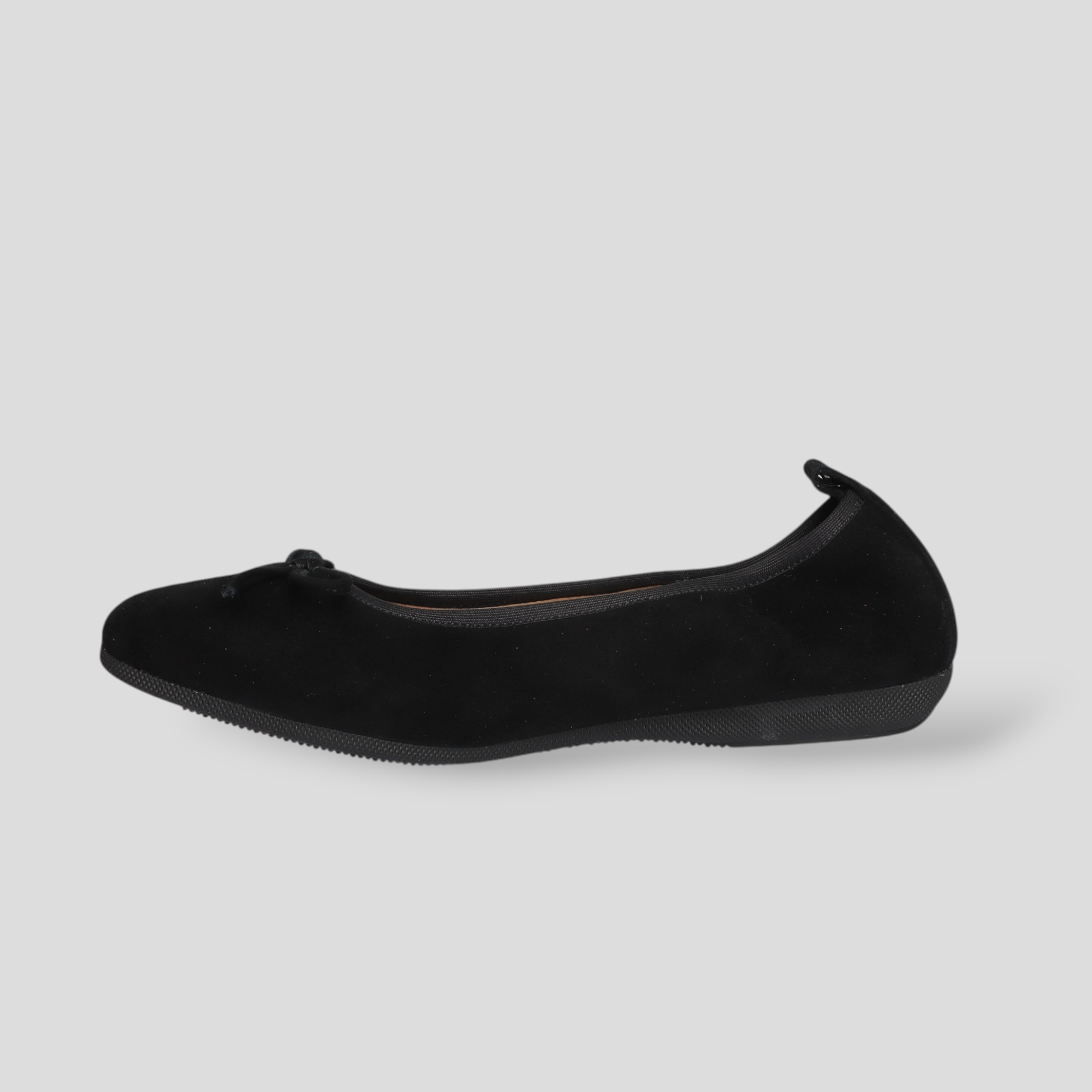 14W💕 La Ballerina CAMBIO – Ballerines femme en daim coloris lait-beige, doublées chaudement pour l'hiver