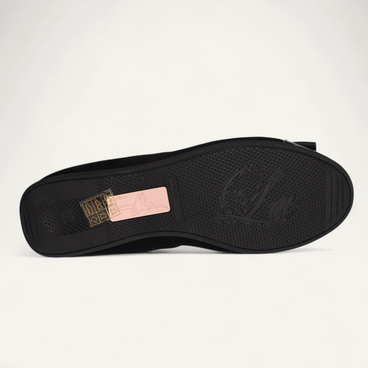 CAMBIO Damen-Ballerinas aus Veloursleder in Schwarz mit Lackspitze CAMBIO Ballerinas
