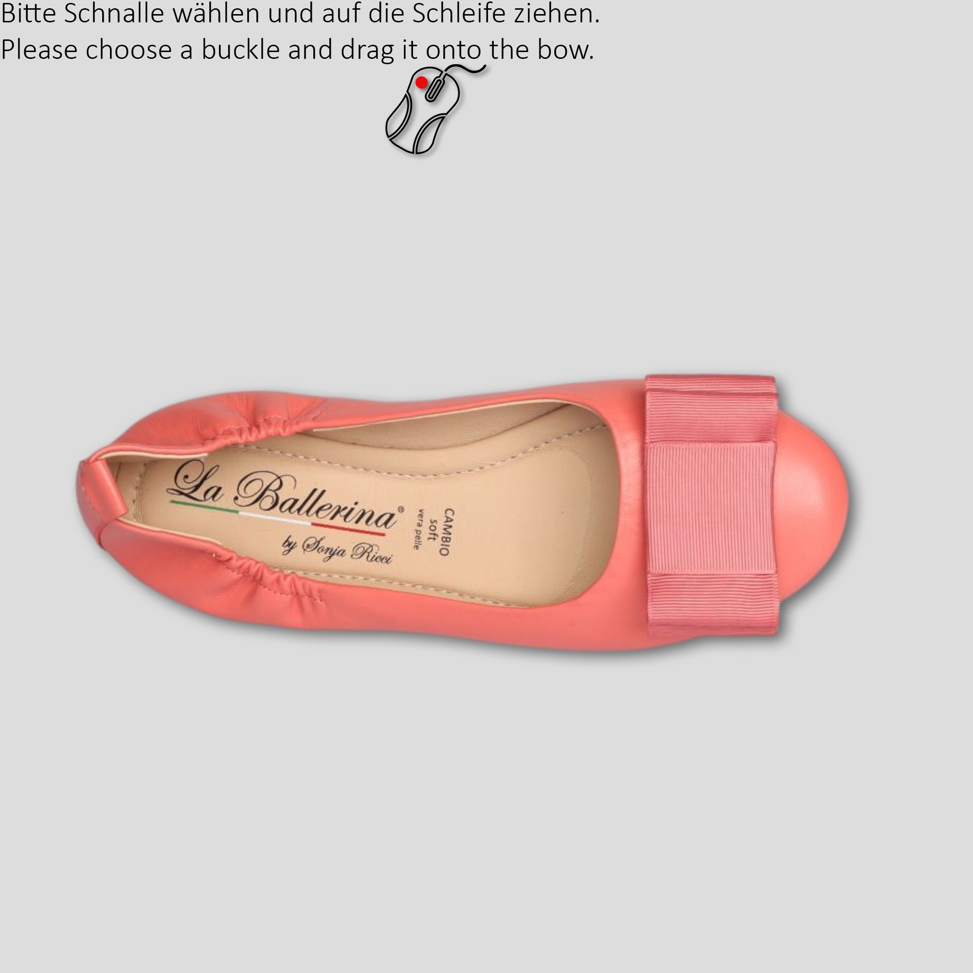 La Ballerina Damen Ballerina Koralle (104) - La Ballerina