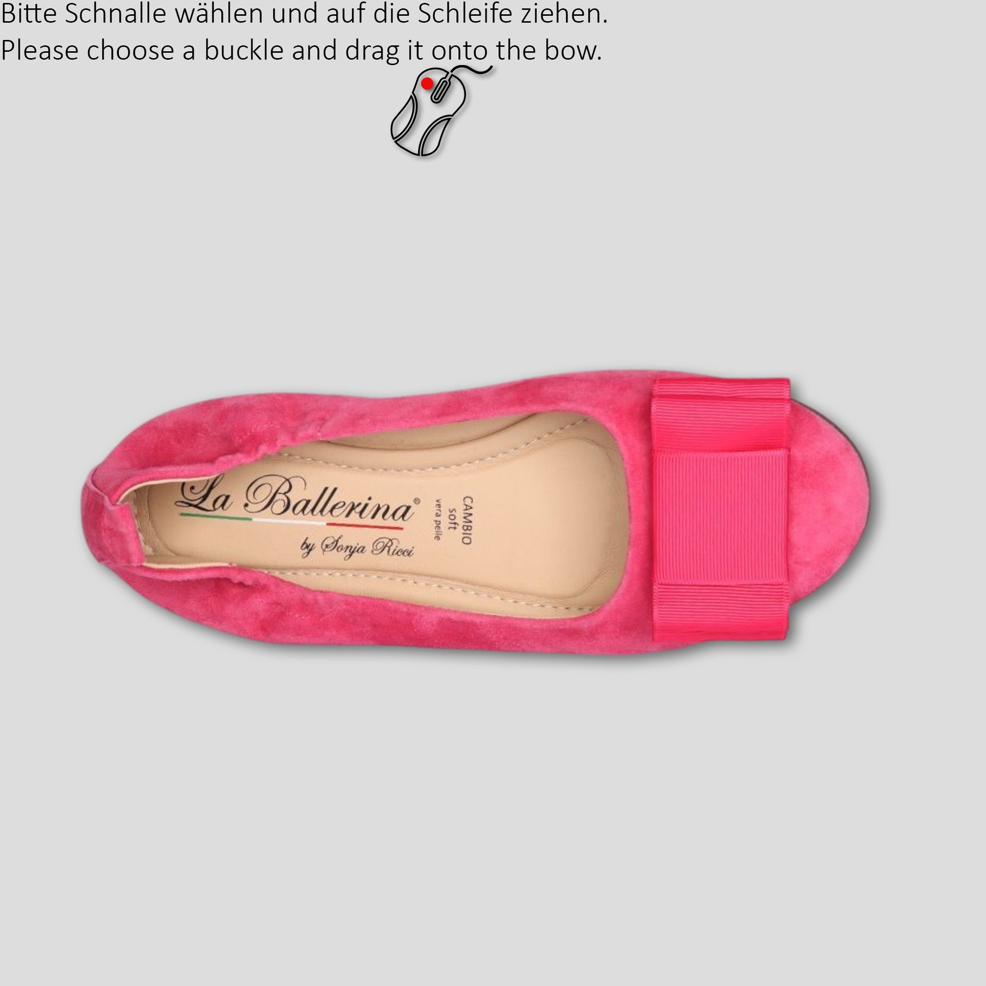 La Ballerina Damen Ballerina Pink (110) - La Ballerina