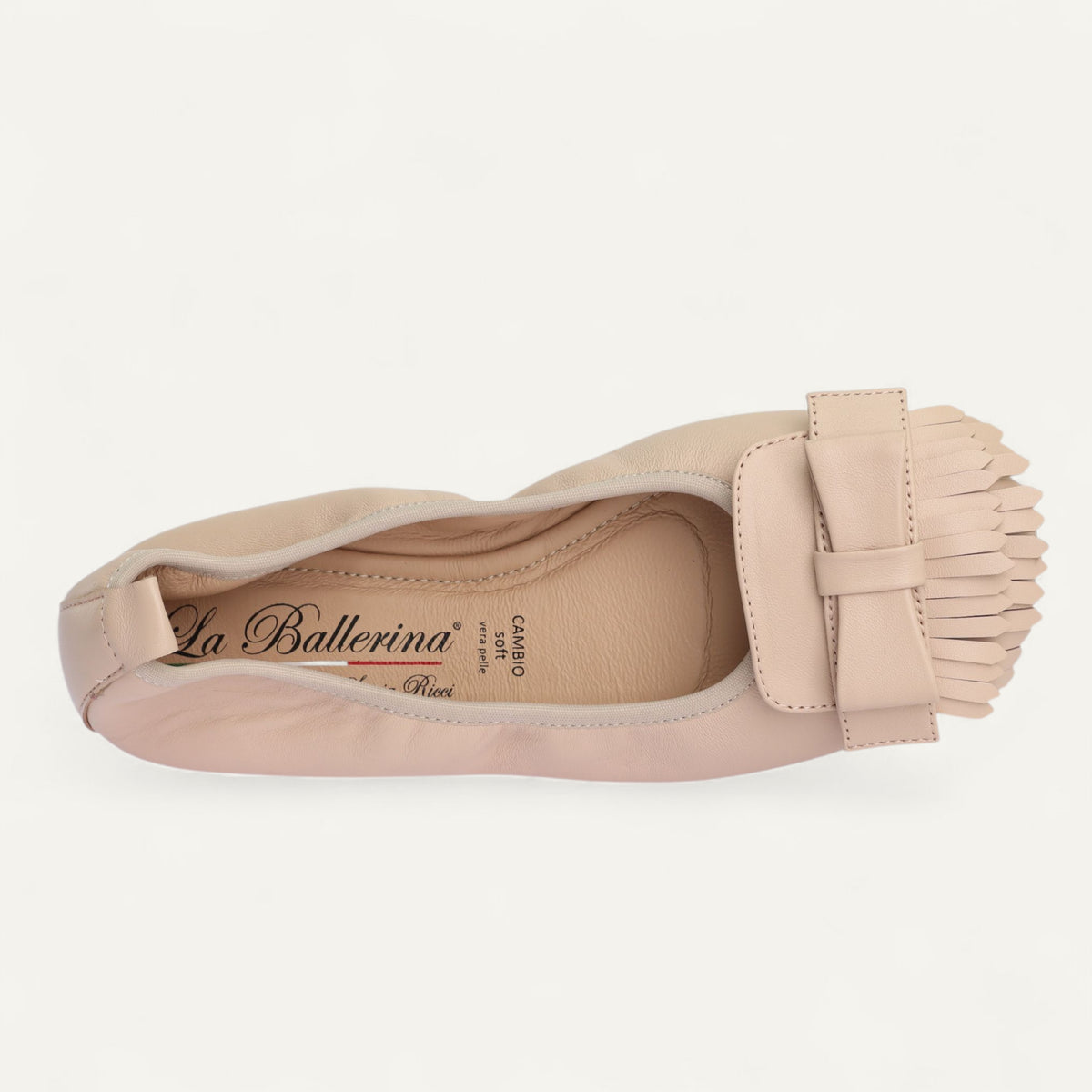 CAMBIO Damen-Ballerinas aus Nappaleder in Beige CAMBIO Ballerinas