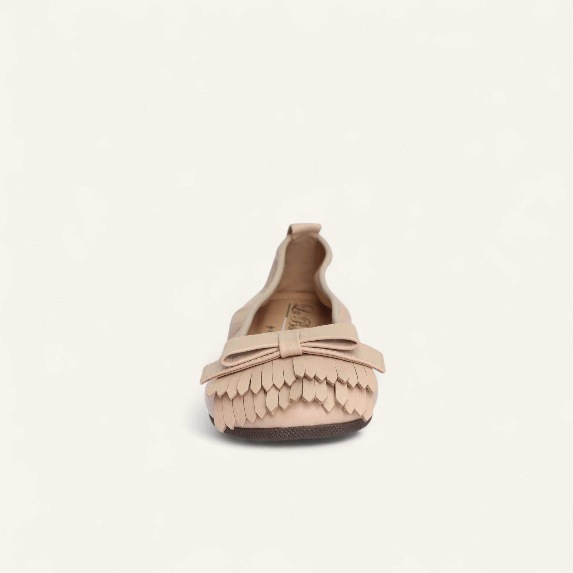 CAMBIO Damen-Ballerinas aus Nappaleder in Beige CAMBIO Ballerinas