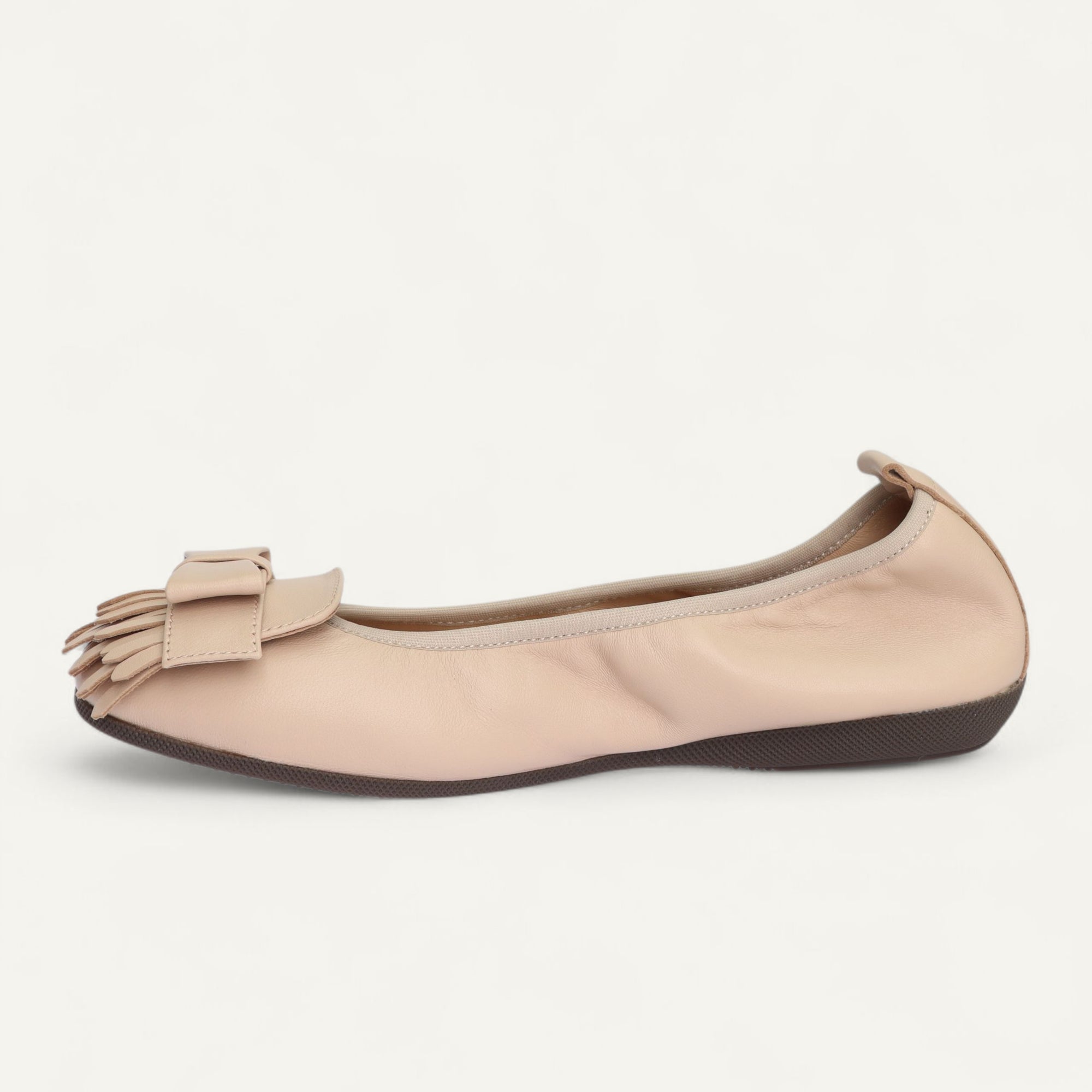 CAMBIO Damen-Ballerinas aus Nappaleder in Beige CAMBIO Ballerinas